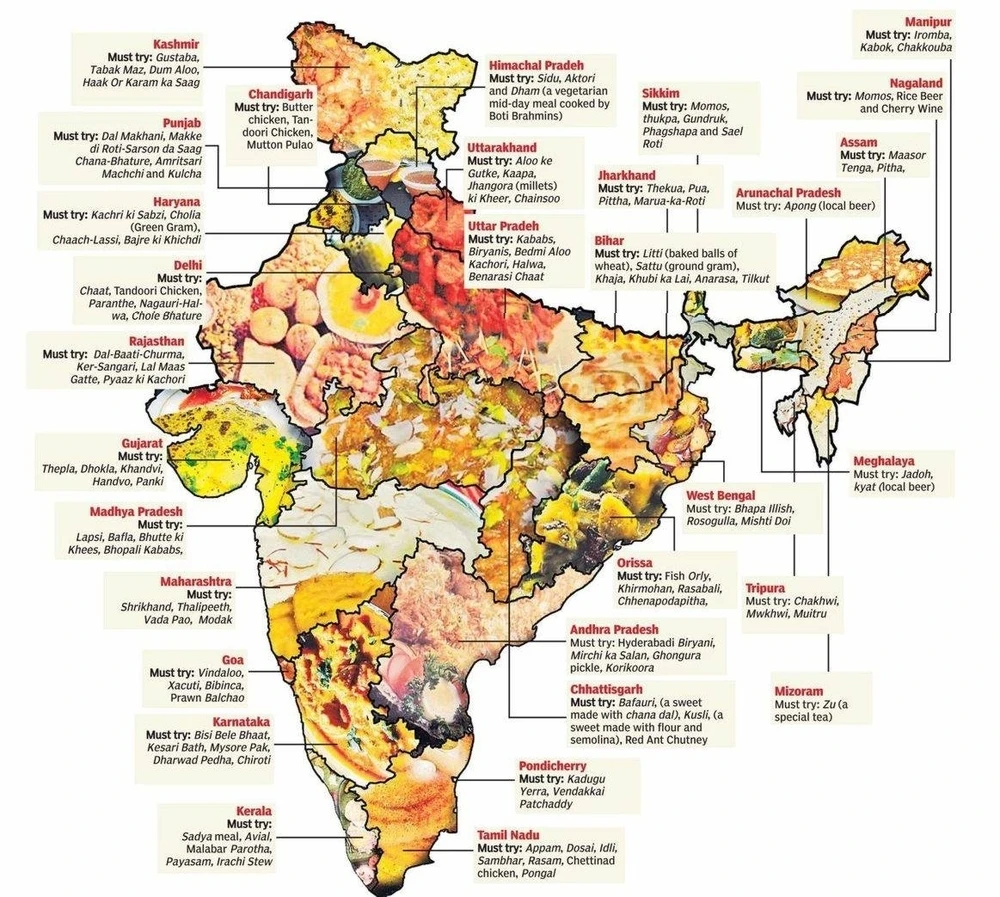 Discover Diverse Indian Food Recipes With Our Interactive Map Showcasing Traditional Dishes, Regional Specialties, And Cooking Techniques Across India.